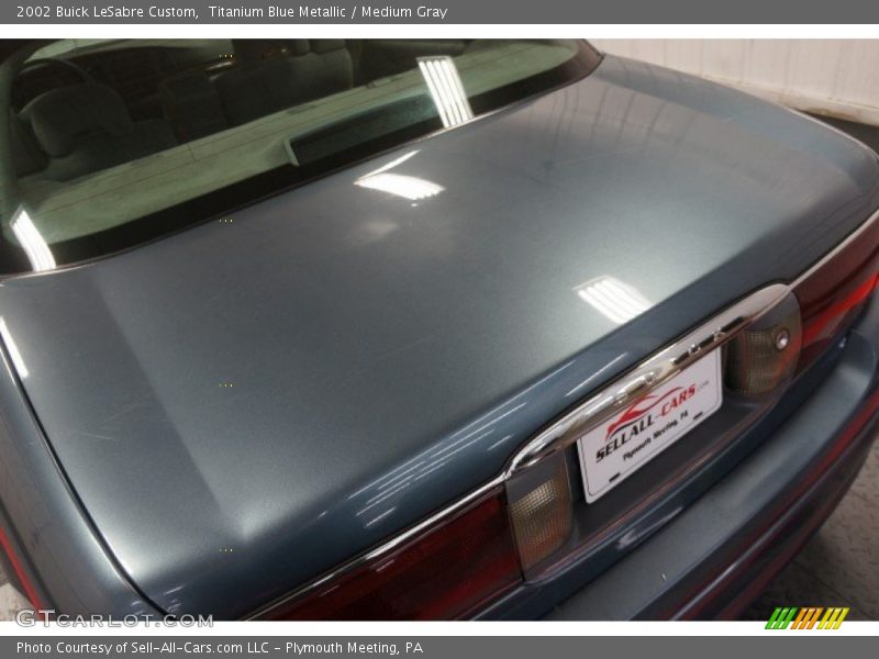 Titanium Blue Metallic / Medium Gray 2002 Buick LeSabre Custom