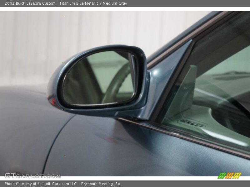 Titanium Blue Metallic / Medium Gray 2002 Buick LeSabre Custom