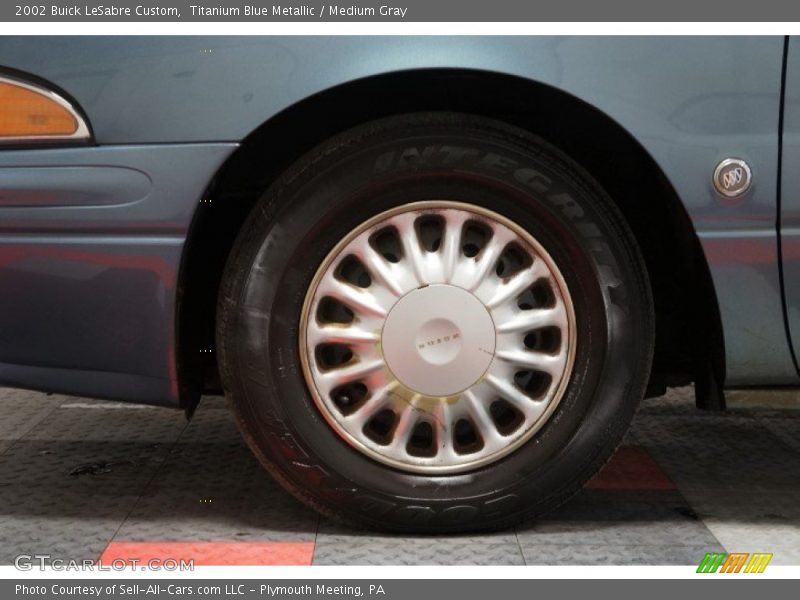 Titanium Blue Metallic / Medium Gray 2002 Buick LeSabre Custom