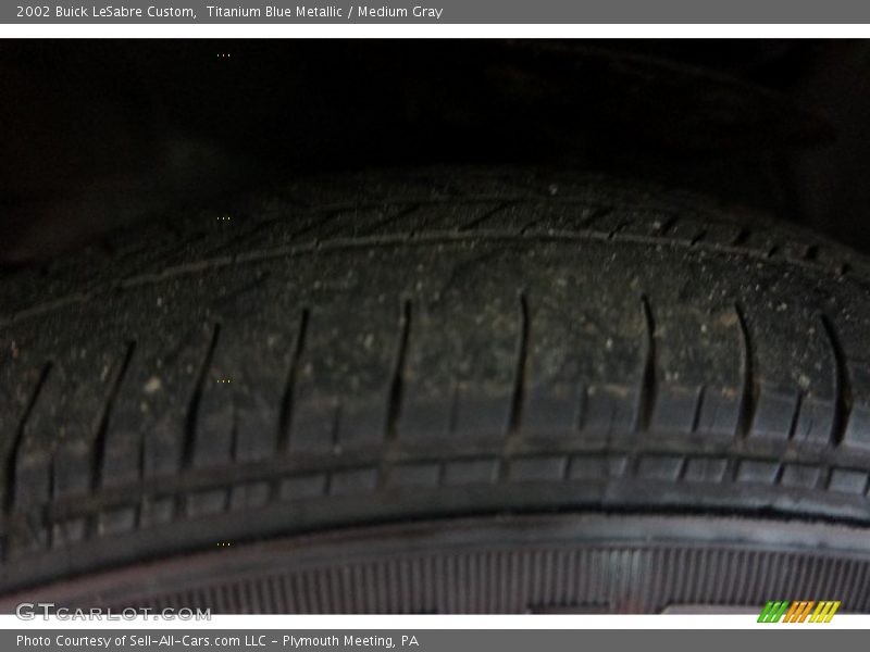 Titanium Blue Metallic / Medium Gray 2002 Buick LeSabre Custom