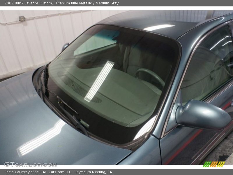 Titanium Blue Metallic / Medium Gray 2002 Buick LeSabre Custom