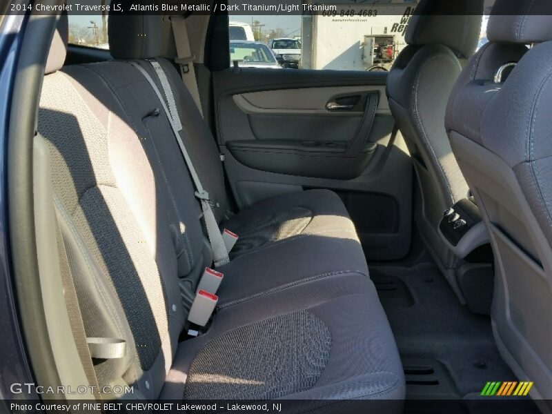 Atlantis Blue Metallic / Dark Titanium/Light Titanium 2014 Chevrolet Traverse LS