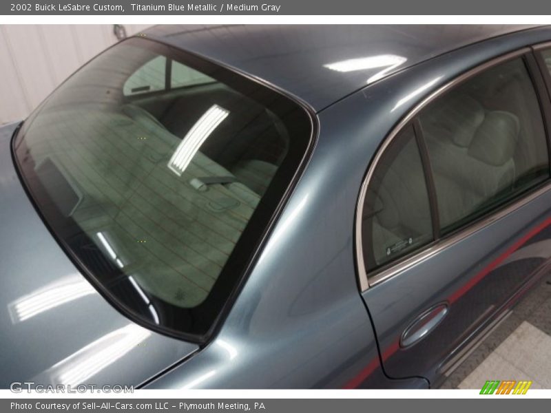 Titanium Blue Metallic / Medium Gray 2002 Buick LeSabre Custom