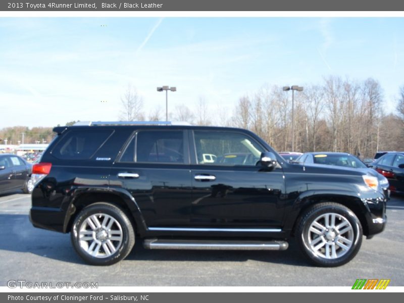 Black / Black Leather 2013 Toyota 4Runner Limited