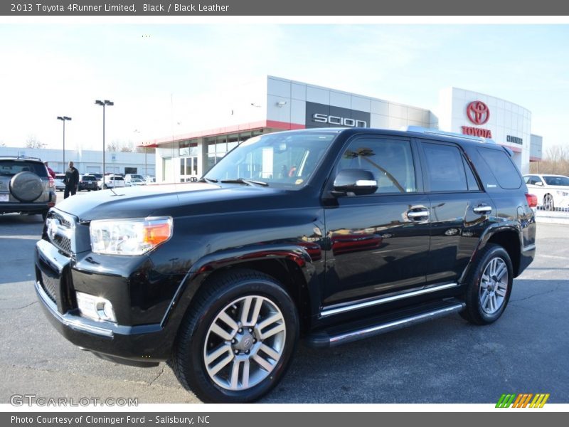 Black / Black Leather 2013 Toyota 4Runner Limited