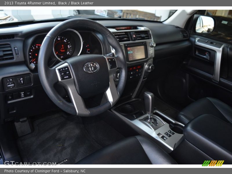 Black / Black Leather 2013 Toyota 4Runner Limited