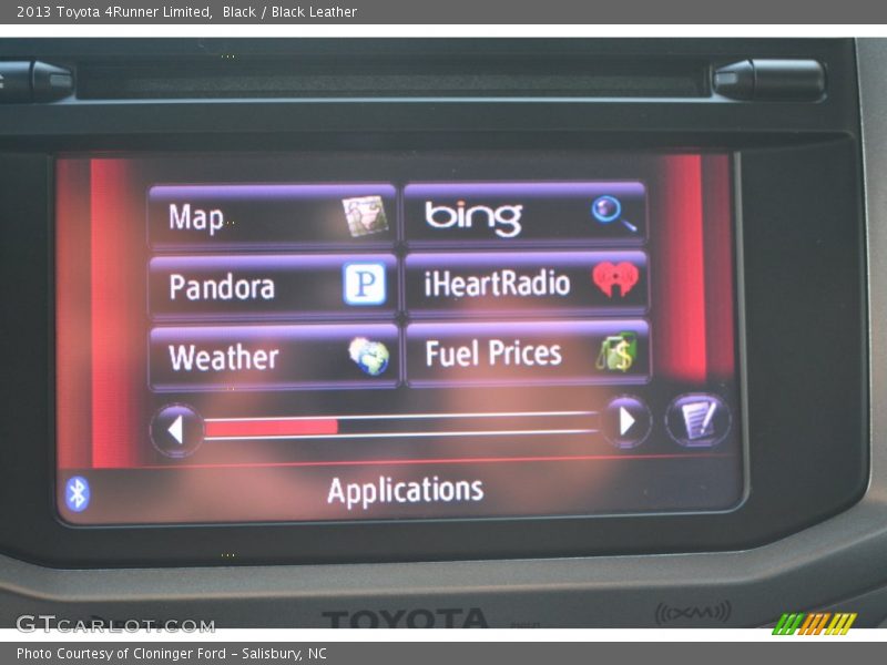 Black / Black Leather 2013 Toyota 4Runner Limited