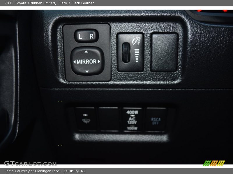 Black / Black Leather 2013 Toyota 4Runner Limited