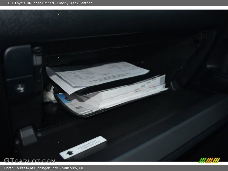 Black / Black Leather 2013 Toyota 4Runner Limited