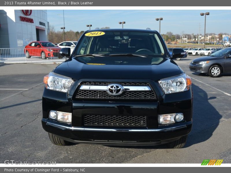 Black / Black Leather 2013 Toyota 4Runner Limited