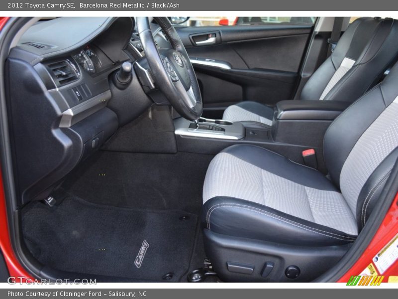 Barcelona Red Metallic / Black/Ash 2012 Toyota Camry SE