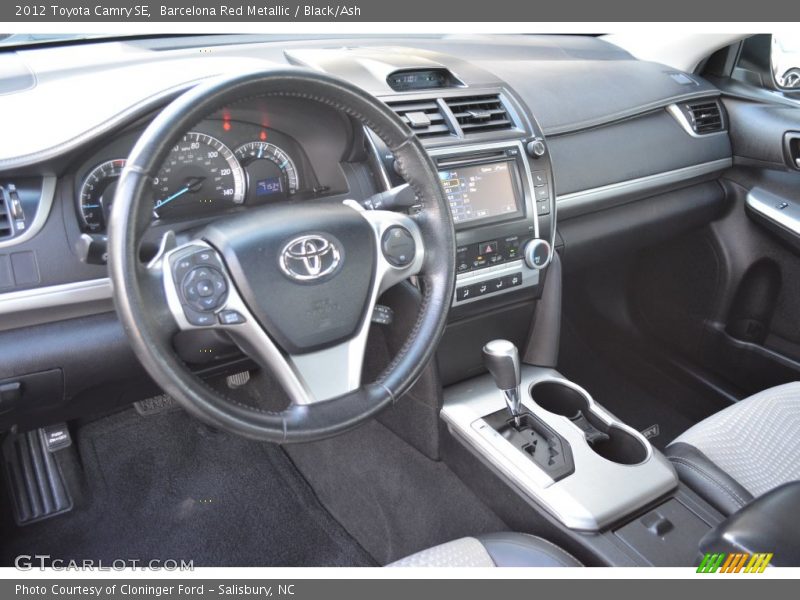 Barcelona Red Metallic / Black/Ash 2012 Toyota Camry SE