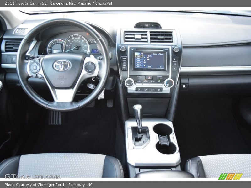 Barcelona Red Metallic / Black/Ash 2012 Toyota Camry SE