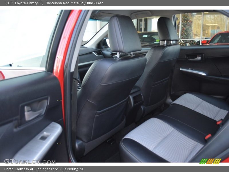Barcelona Red Metallic / Black/Ash 2012 Toyota Camry SE