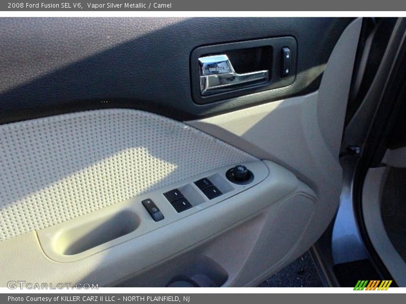 Vapor Silver Metallic / Camel 2008 Ford Fusion SEL V6