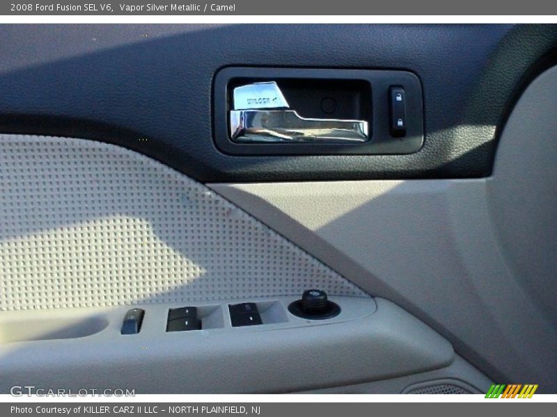 Vapor Silver Metallic / Camel 2008 Ford Fusion SEL V6