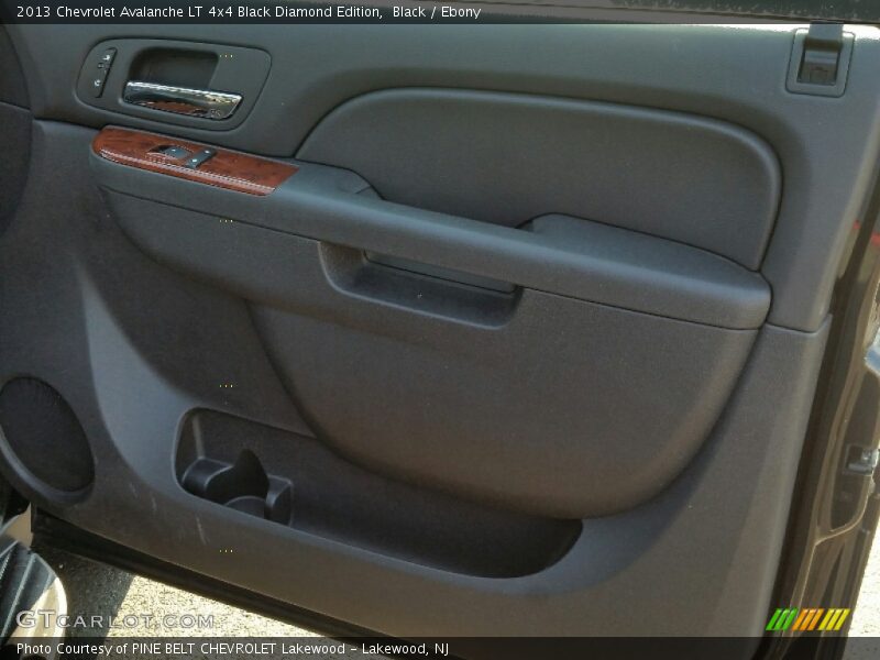 Black / Ebony 2013 Chevrolet Avalanche LT 4x4 Black Diamond Edition