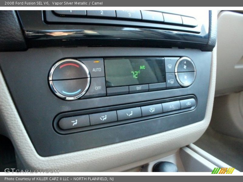 Vapor Silver Metallic / Camel 2008 Ford Fusion SEL V6