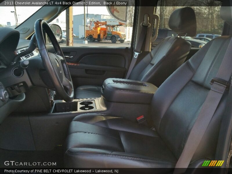 Black / Ebony 2013 Chevrolet Avalanche LT 4x4 Black Diamond Edition