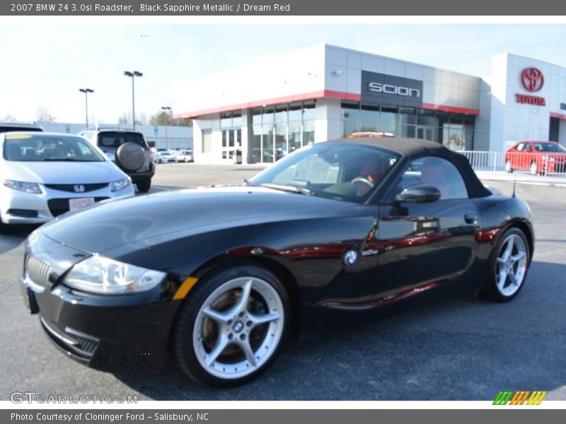 Front 3/4 View of 2007 Z4 3.0si Roadster