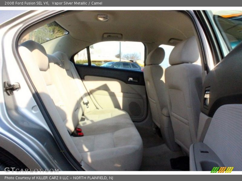 Vapor Silver Metallic / Camel 2008 Ford Fusion SEL V6