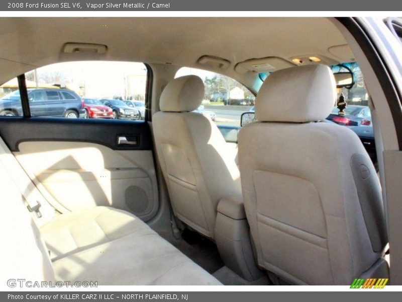 Vapor Silver Metallic / Camel 2008 Ford Fusion SEL V6