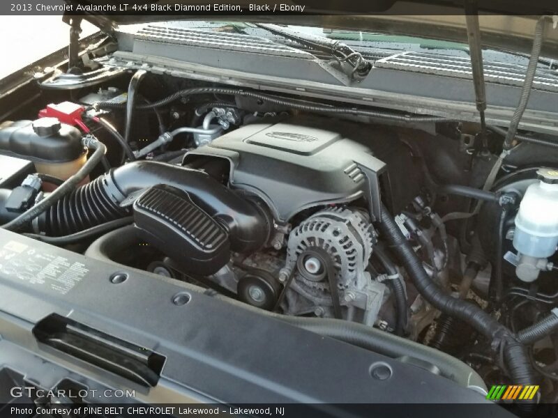 Black / Ebony 2013 Chevrolet Avalanche LT 4x4 Black Diamond Edition