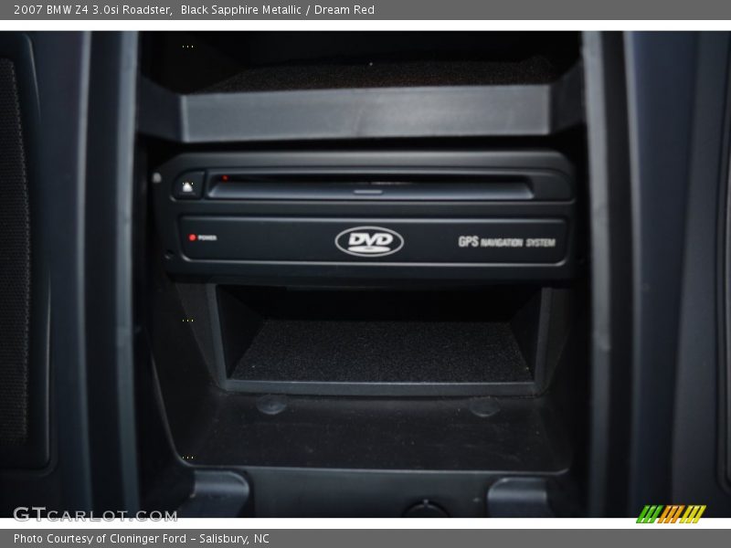 Black Sapphire Metallic / Dream Red 2007 BMW Z4 3.0si Roadster