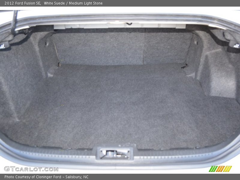 White Suede / Medium Light Stone 2012 Ford Fusion SE