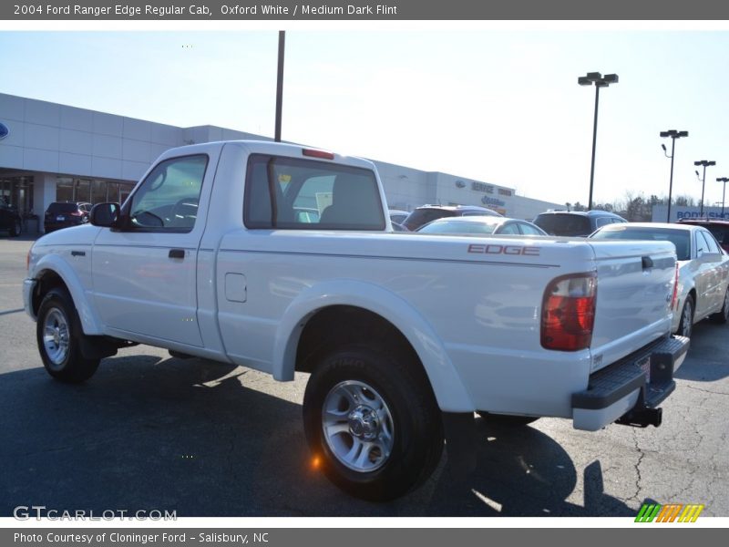Oxford White / Medium Dark Flint 2004 Ford Ranger Edge Regular Cab