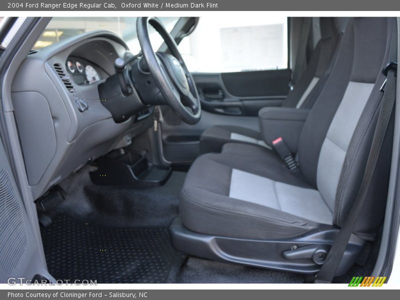 Oxford White / Medium Dark Flint 2004 Ford Ranger Edge Regular Cab