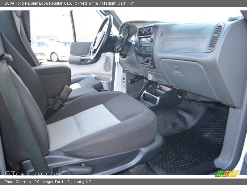 Oxford White / Medium Dark Flint 2004 Ford Ranger Edge Regular Cab