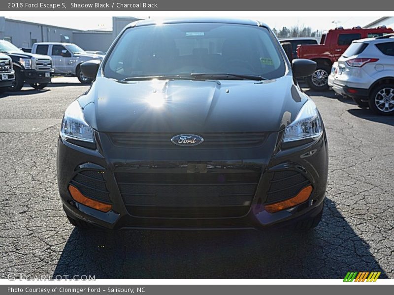 Shadow Black / Charcoal Black 2016 Ford Escape S