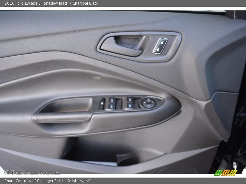 Shadow Black / Charcoal Black 2016 Ford Escape S