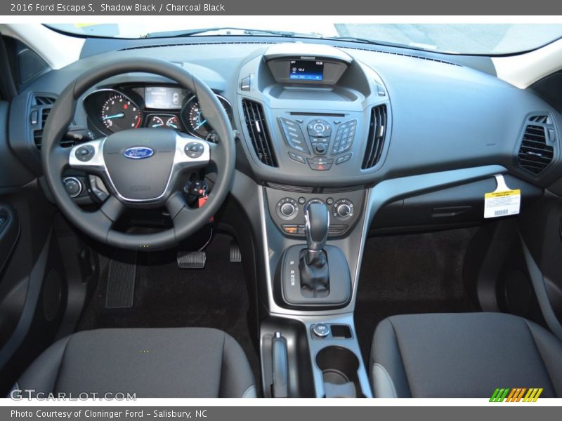 Shadow Black / Charcoal Black 2016 Ford Escape S