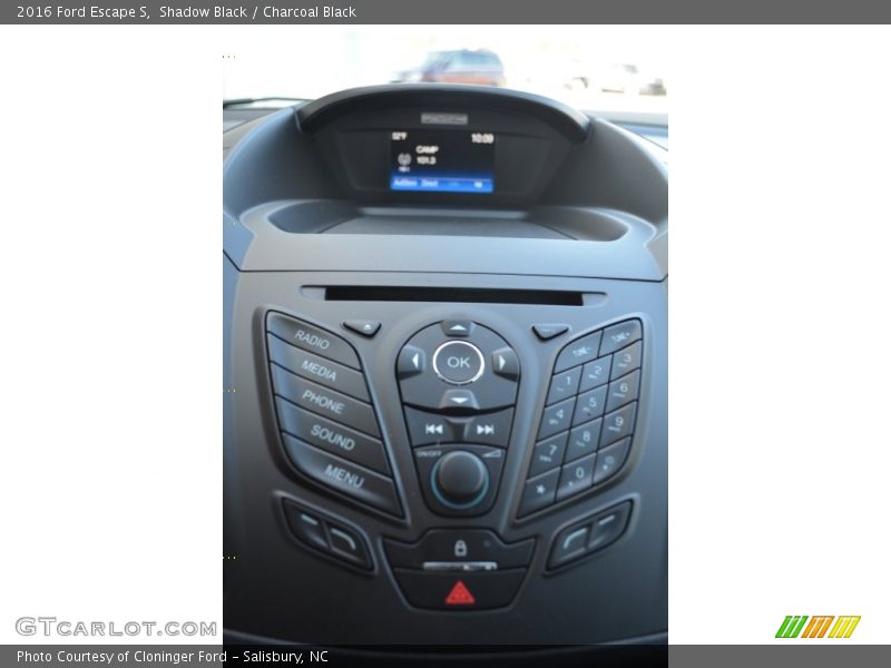Shadow Black / Charcoal Black 2016 Ford Escape S