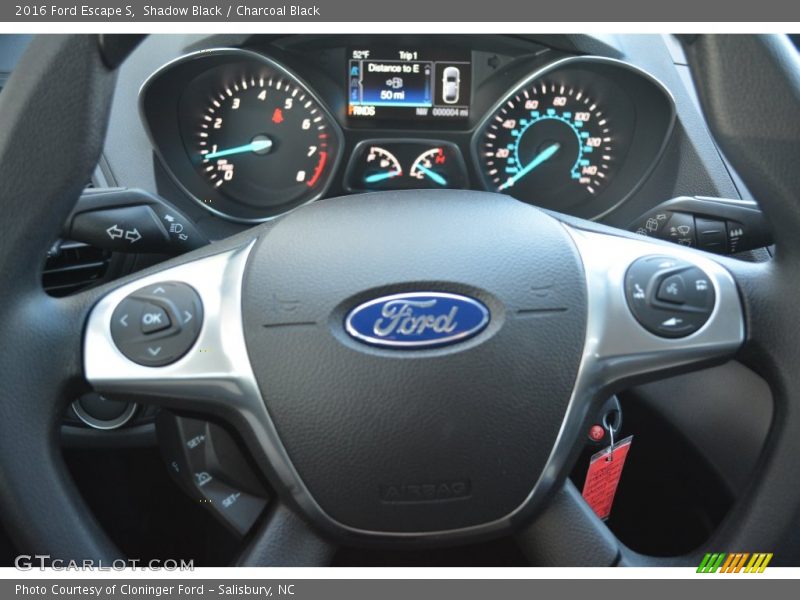 Shadow Black / Charcoal Black 2016 Ford Escape S