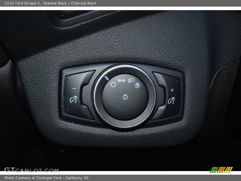 Shadow Black / Charcoal Black 2016 Ford Escape S