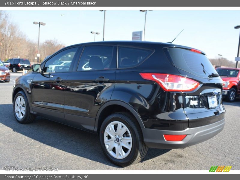 Shadow Black / Charcoal Black 2016 Ford Escape S