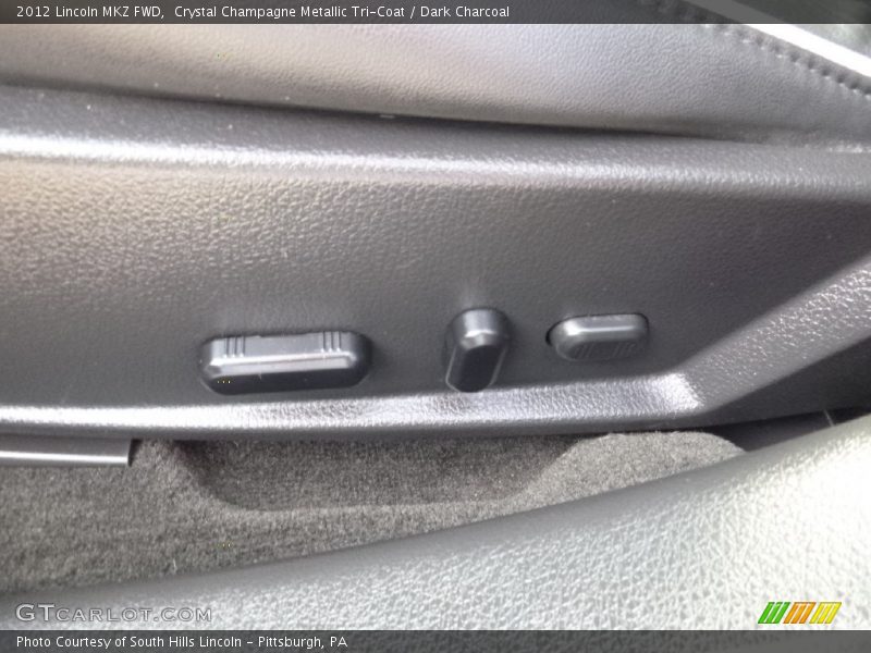 Crystal Champagne Metallic Tri-Coat / Dark Charcoal 2012 Lincoln MKZ FWD