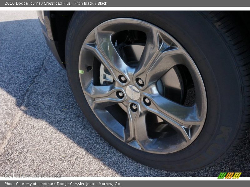 Pitch Black / Black 2016 Dodge Journey Crossroad Plus