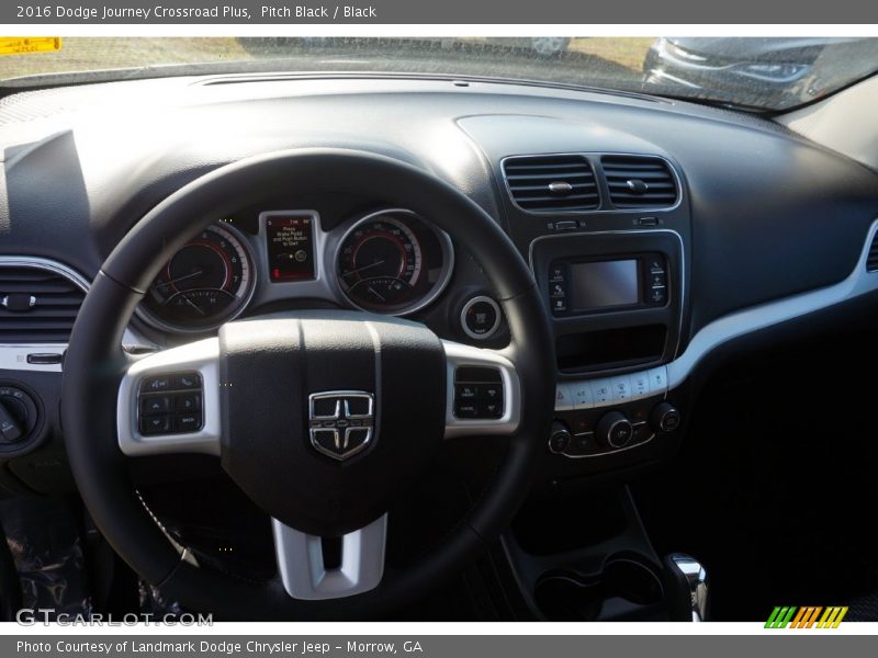 Pitch Black / Black 2016 Dodge Journey Crossroad Plus