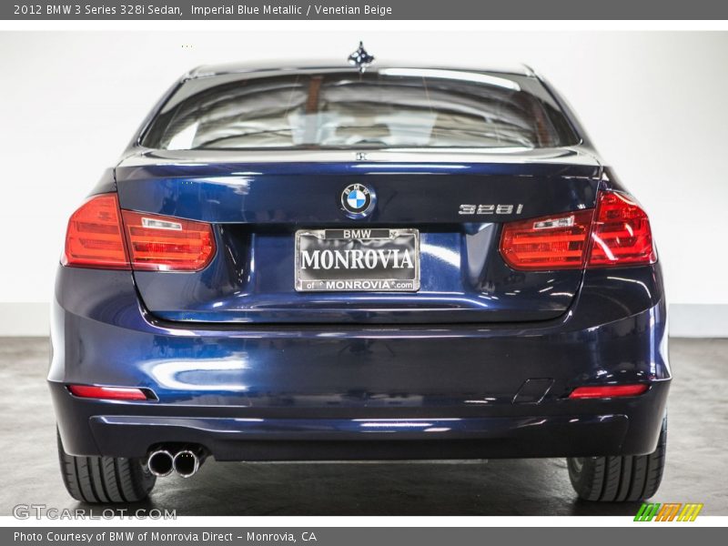 Imperial Blue Metallic / Venetian Beige 2012 BMW 3 Series 328i Sedan