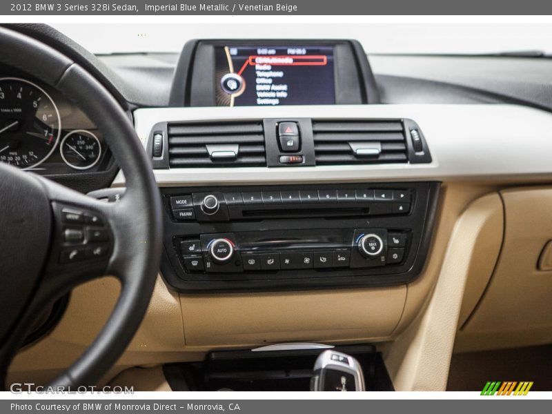Imperial Blue Metallic / Venetian Beige 2012 BMW 3 Series 328i Sedan