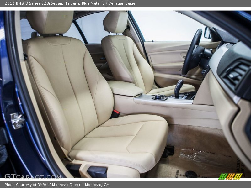 Imperial Blue Metallic / Venetian Beige 2012 BMW 3 Series 328i Sedan