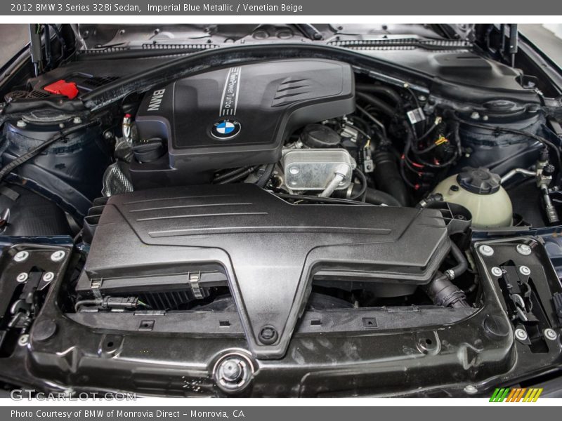 Imperial Blue Metallic / Venetian Beige 2012 BMW 3 Series 328i Sedan
