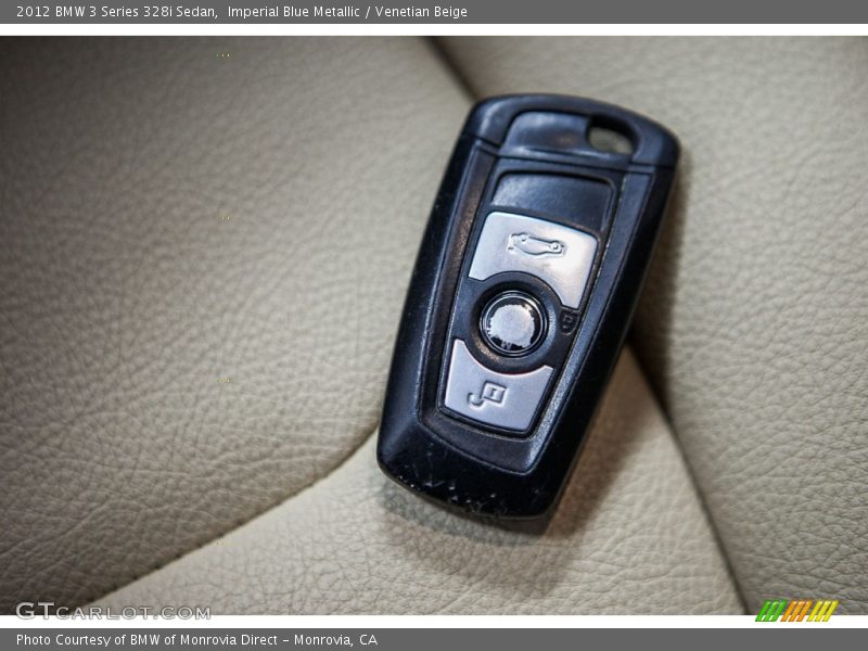 Imperial Blue Metallic / Venetian Beige 2012 BMW 3 Series 328i Sedan