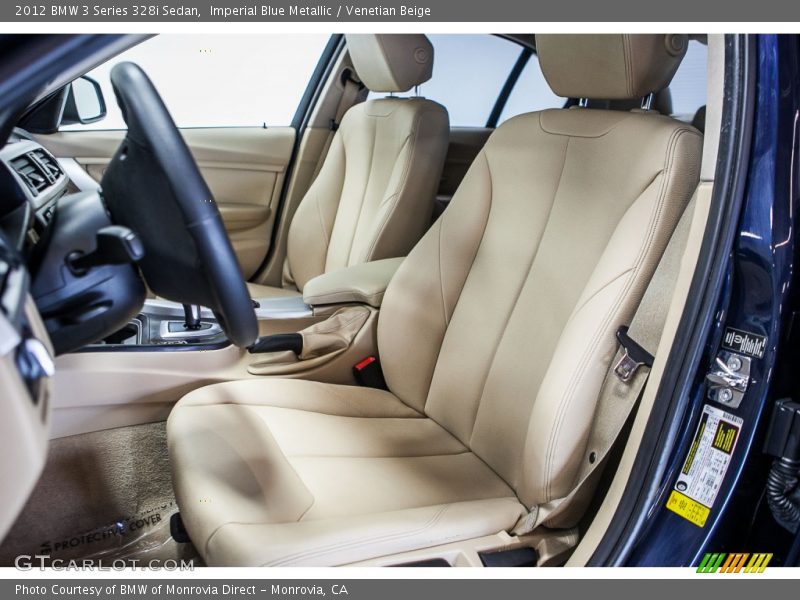 Imperial Blue Metallic / Venetian Beige 2012 BMW 3 Series 328i Sedan