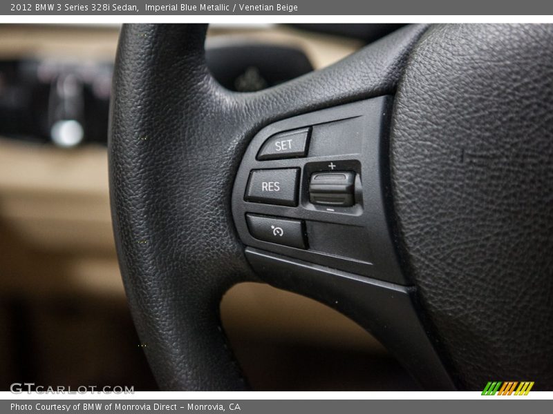 Imperial Blue Metallic / Venetian Beige 2012 BMW 3 Series 328i Sedan