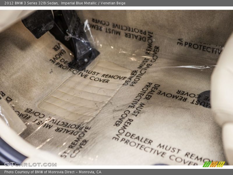 Imperial Blue Metallic / Venetian Beige 2012 BMW 3 Series 328i Sedan
